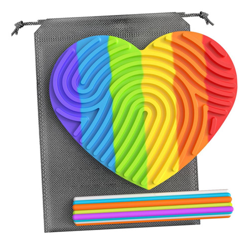 Tablero De Actividades Sensoriales, Tablero De Corazón