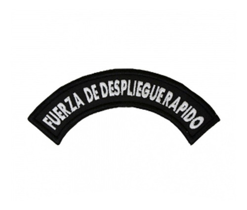 Parche Militar Bordado Emblema Ffee Tira Brazo Banana 11 Cm