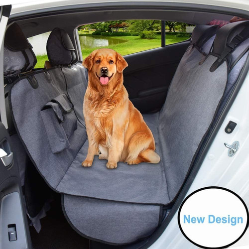 Imagen 1 de 6 de Funda Para Asiento Trasero De Coche, Lavable A Máquina, A Pr