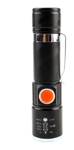 Linterna Led Recargable Usb Tecnolab Tl214 / Tecnocenter