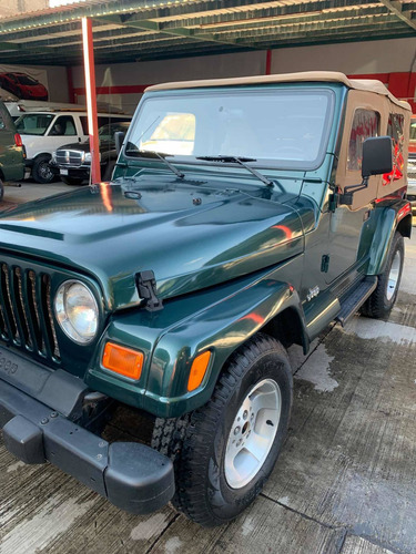Imagen 1 de 14 de Jeep Wrangler 2000 Se 5vel Techo Lona Mt