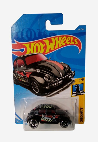 Hot Wheels Volkswagen Beetle Black Checkmate 2017