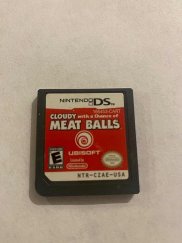 Cloudy With A Chance Of Meat Balls Nintendo Ds Oldskull