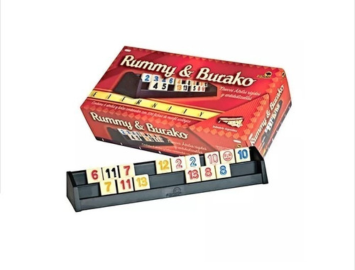 Juego De Mesa Rummy & Burako Bisonte Pido Gancho