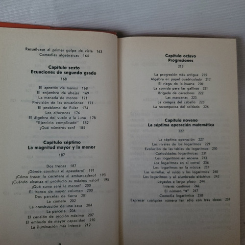 Imagen 8 de 10 de Algebra Recreativa Yakov Perelman Mir Moscu 1978 Tapa Dura