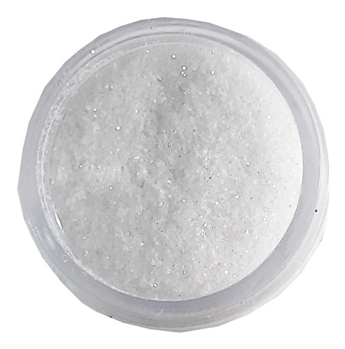 Gibre Glitter Purpurina Blanco Uñas Labios Ojos Cuerpo