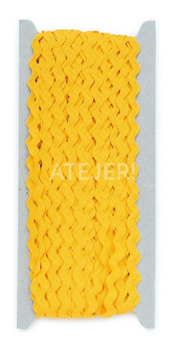 Imagen 3 de 6 de Galon Zig Zag Bentley Pasamanería De 5mm Art 320 X 20 Metros
