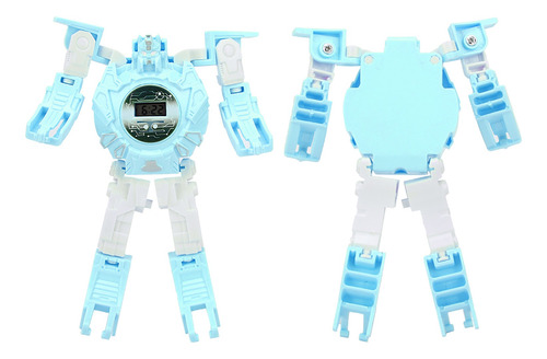 Reloj Transformador De Robot Reloj Digital Transformador Rel