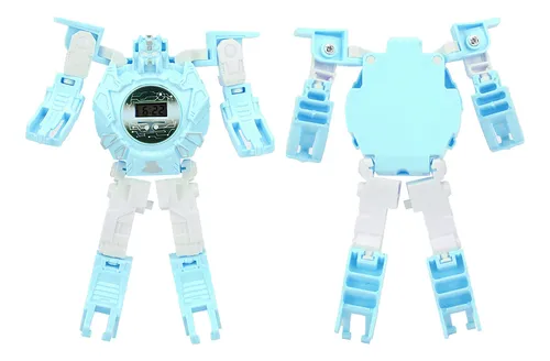 Reloj Transformador De Robot Reloj Digital Transformador Rel