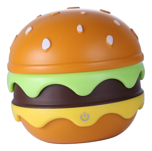 Lámpara De Mesa De Hamburguesa, Lámpara Para Niños,