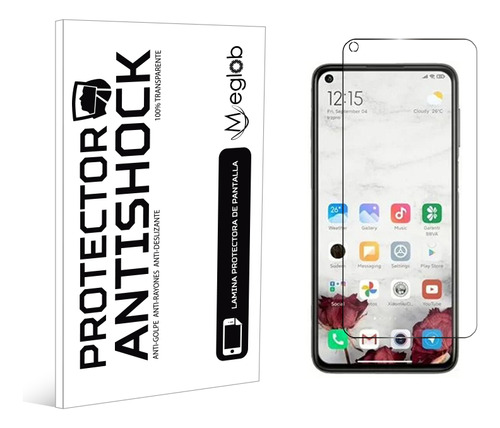 Protector De Pantalla Antishock Para Xiaomi Redmi Note 9 5g