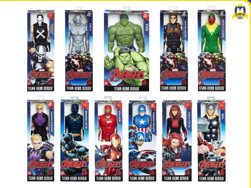 The Avengers | Titan Hero Series | Colección Completa 30 Cm