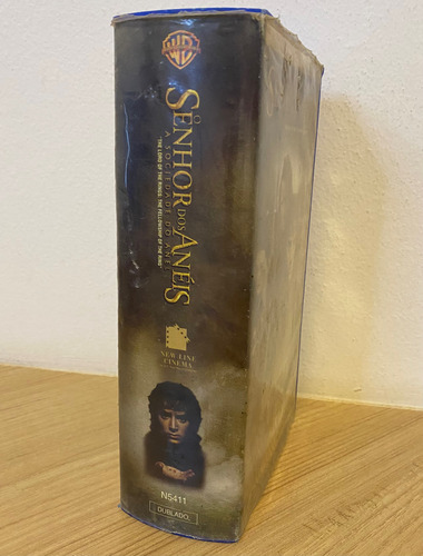 Vhs Duplo O Senhor Dos Anéis A Sociedade Do Anel - Dublado (Usado)