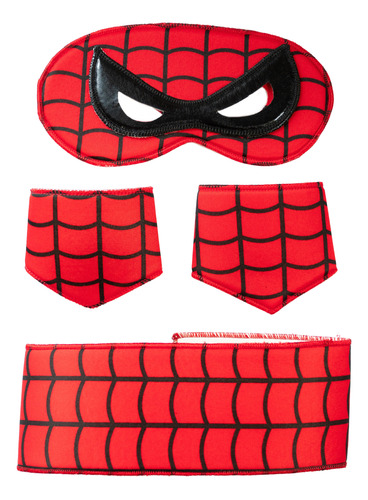 Kit Hombre Araña Set Niños Niñas Superhéroes 