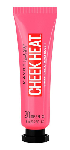 Rubor Maybelline Cheek Heat Gel-cream Blush Rose Flush