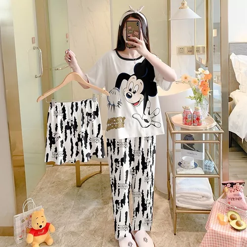 Pijama Mujer Mickey Mouse Disney Blusa + Pantalon 9294