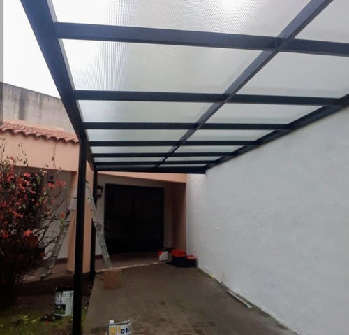Pergola De Hierro Y Vidrio