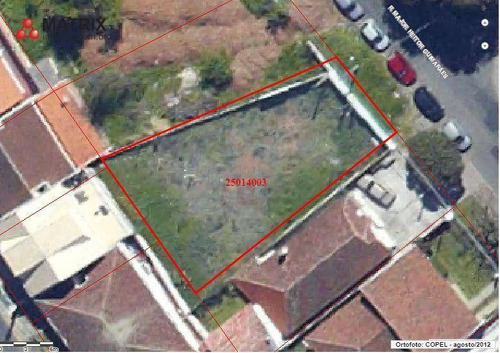 Imagem 2 de 2 de Terreno À Venda, 850 M² Por R$ 1.300.000,01 - Seminário - Curitiba/pr - Te0483