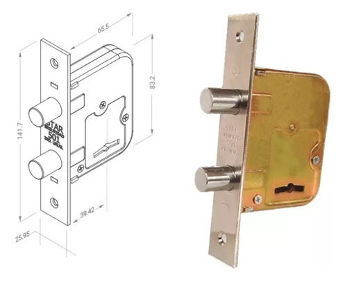 Cerradura Star 501