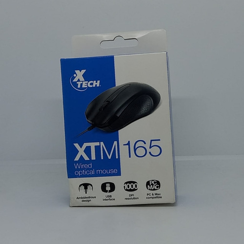 Mouse Xtech  Xtm-165 Negro (openbox)