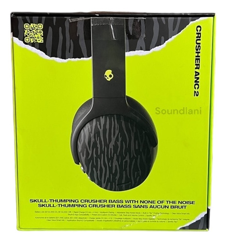 Audífonos Skullcandy Crusher Anc 2 (Reacondicionado)