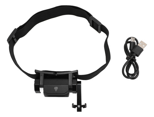 Linterna Frontal Led Recargable 1150lm, 3 Led Blancos