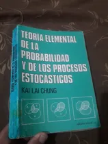 Comprar Libro Probabilidad Y De Los Procesos Estocásticos Chung 
