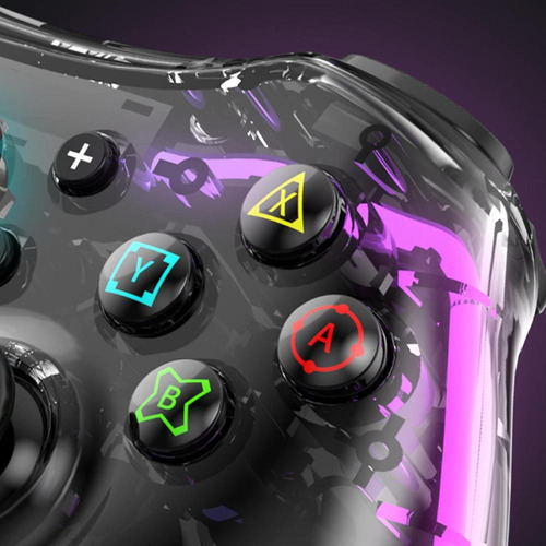 Control Gamepad Transparent Compatible Androidios Switch Pc