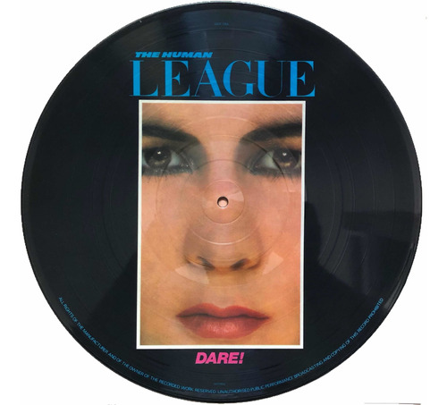 The Human League Dare! Lp Picture Disc Uk 1981 Depeche Mode