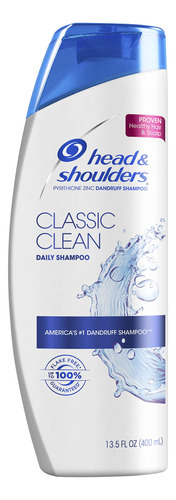 Head & Shoulders Classic Clean Champú Anticaspa De Uso Dia.