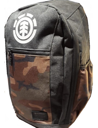 Mochila Element Sparker Backpack Black Negro Camo 