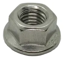 Comprar 25 Pzs Tuerca Hexagonal Flange Con Brida Inoxidable M12
