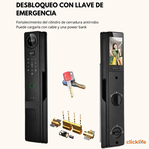 Cerradura Inteligente Wifi Digital Reconocimieto Facial App