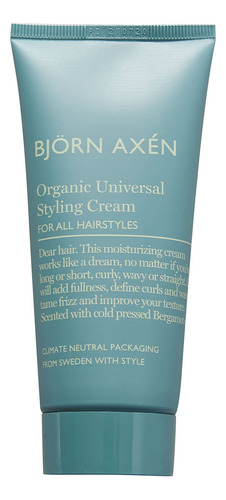 Bjorn Axen - Crema Orgánica Universal Para Peinar, Unisex,.