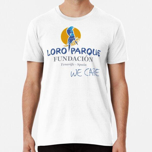 Remera Loro Parque, Tenerife, Zoo Logo1 Algodon Premium