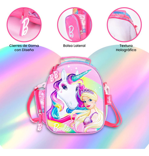 Mochila Kinder Yadatex Barbie Niña Brb014