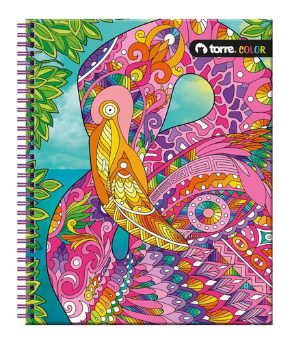 Cuaderno Universitario Clasico Color 100 Hojas 7 Mm Torre
