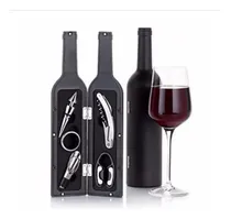 Comprar Botella Vino Kit 5 Accesorios Destapador Saca Corcho Regalo