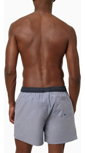 Short Praia Masculino Mescla Marinho Calvin Klein