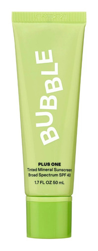 Bubble Skincare Plus One Protector Solar Con Tinte Spf 40