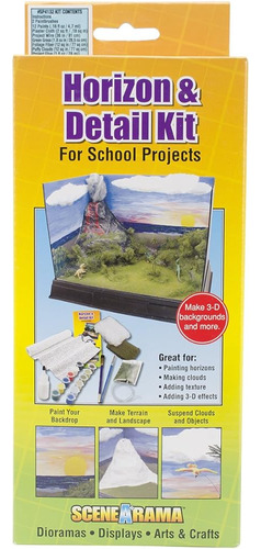 Woodland Scenics Sp4132 Scene-a-rama Horizon & Detail Kit, M