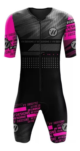 Traje De Triatlón Power Blue De Vv Sports Designs Para Hombr