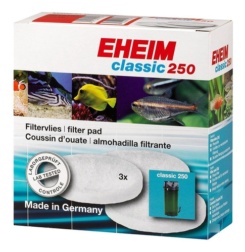 Eheim Classic 250 Refil Fine Filter Pad White  2213 2616135