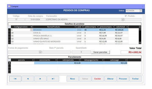 Sistema Comercial Integrado - Scl 2024