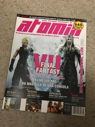 Revista Atomix 66 Agosto 2005