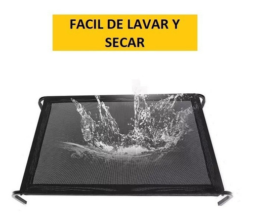 Imagen 4 de 5 de Cama Refrescante En Altura Para Perros Gatos Elevada, Tallas
