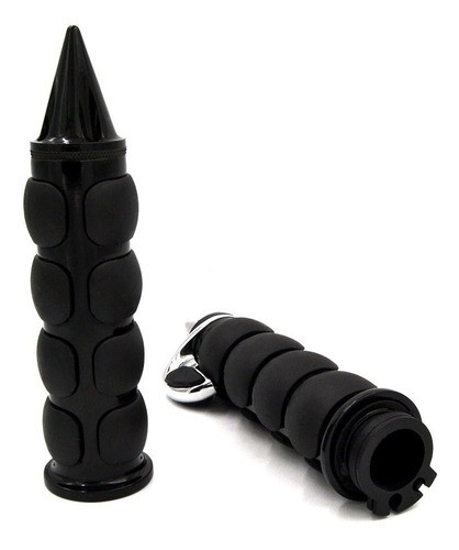 Puños Grips Con Descanso Para Moto Harley Yamaha Honda 1 In