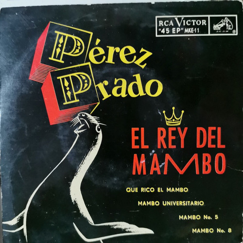 Disco 45 Rpm: Perez Prado- Mambo 5 Y 8