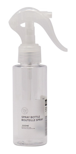 Miniso Botella Con Atomizador Plástico Transparente 200 Ml