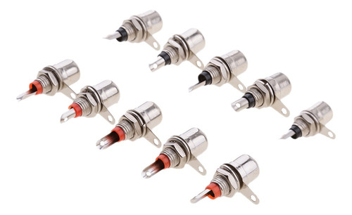 Adaptador De Conectores Hembra Hembra Rca De Montaje En